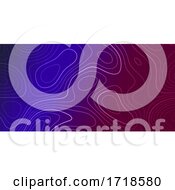 Poster, Art Print Of Topographic Map Banner Design