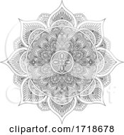 Poster, Art Print Of Pattern Motif Mandala Art Ornament Design Element
