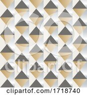 Poster, Art Print Of Seamless Tile Pattern Retro Background