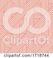 Poster, Art Print Of Retro Styled Striped Pattern Design