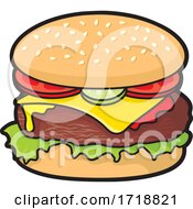 Cheeseburger by Any Vector