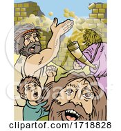 Poster, Art Print Of Joshua And The Battle Of Jericho