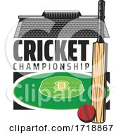 Poster, Art Print Of Cricket Sports Design