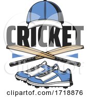 Poster, Art Print Of Cricket Sports Design