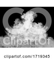 Poster, Art Print Of 3d Smoke Cloud Effect Background