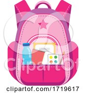 Poster, Art Print Of School Backpack