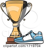 Trophy And Shoe by Vector Tradition SM
