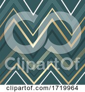 Abstract Background With Zig Zag Pattern