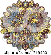 Poster, Art Print Of Colourful Mandala Design 1208