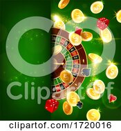 Poster, Art Print Of Casino Roulette Background