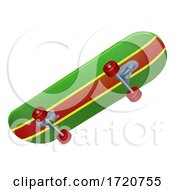 Skateboard Graphic Illustration by AtStockIllustration