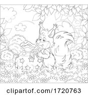 Poster, Art Print Of Squirrel With A Gift