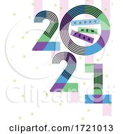 Poster, Art Print Of New Year 2021 Design