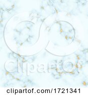 Poster, Art Print Of Elegant Detailed Marble Texture With Gold Highlights
