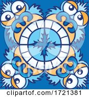 Poster, Art Print Of Abominable Snowman Pattern