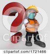 3D Builder Character On A Shaded Background by KJ Pargeter