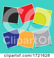 Poster, Art Print Of Blank Photo Frame Montage Background