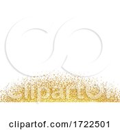 Poster, Art Print Of Gold Sparkly Background