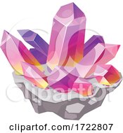 Poster, Art Print Of Colorful Crystals