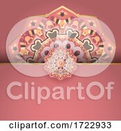 Poster, Art Print Of Elegant Mandala Background Design