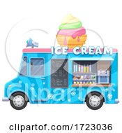 Poster, Art Print Of Ice Cream Truck