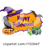 Poster, Art Print Of Happy Halloween Design