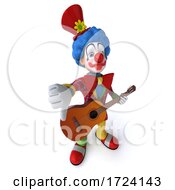 Fun Clown 3D Illustration