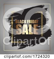 Poster, Art Print Of Decorative Grunge Black Friday Sale Background 0309