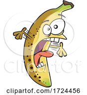 Cartoon Screaming Banana