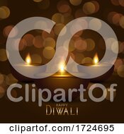 Poster, Art Print Of Decorative Diwali Background