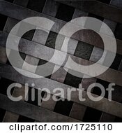 Poster, Art Print Of Grunge Concrete And Metal Texture Background