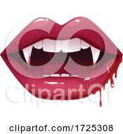 Poster, Art Print Of Vampiress Mouth