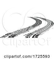 Poster, Art Print Of Tire Marks