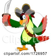 Poster, Art Print Of Pirate Parrot