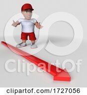 Poster, Art Print Of 3d Sports Character