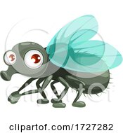 Poster, Art Print Of Cute House Fly