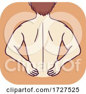 Poster, Art Print Of Musculoskeletal Lower Back Pain Illustration