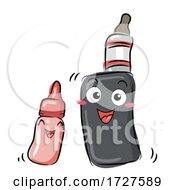 Mascot Vape Refill Illustration