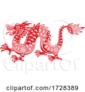 Poster, Art Print Of Chinese Horoscope Zodiac Dragon