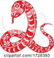 Chinese Horoscope Zodiac Snake by Vector Tradition SM