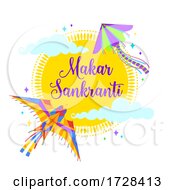 Poster, Art Print Of Makar Sankranti Kites