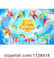 Poster, Art Print Of Makar Sankranti Kites