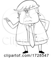 Donald Trump Pointing by Hit Toon
