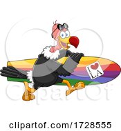 Surfer Vulture by Hit Toon