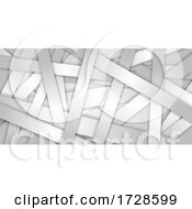 Poster, Art Print Of Monotone Abstract Banner Design