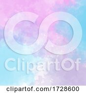 Poster, Art Print Of Pastel Coloured Detailed Watercolour Texture Background