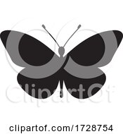 Butterfly Silhouette by Any Vector