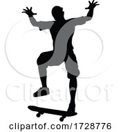 Skateboarder Skater Silhouette