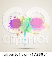 Watercolour Abstract Background