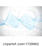 Poster, Art Print Of Blue Waves Background